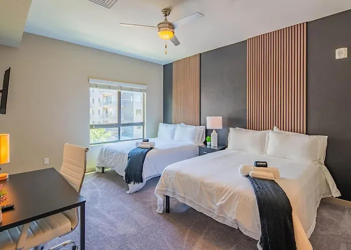 Apartamento Unique 1bd - Dt Phx - Parking, Gym, Pool - Sleeps 6 Phoenix