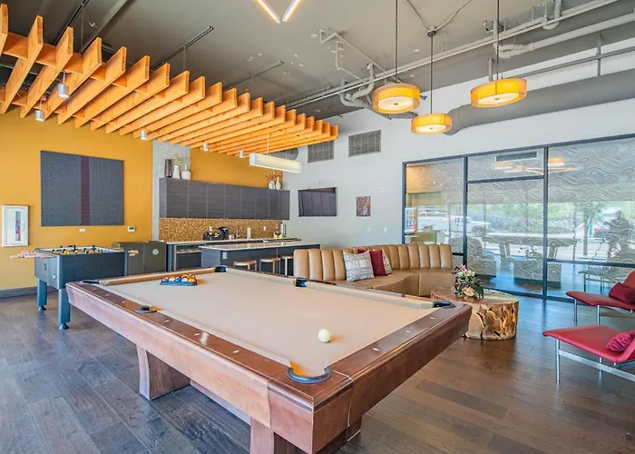 Apartamento Unique 1bd - Dt Phx - Parking, Gym, Pool - Sleeps 6 *